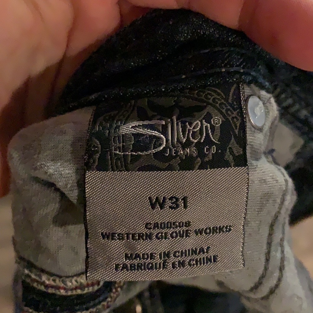 Silver Twisted Capris - image 4